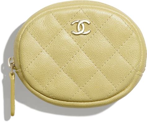 chanel yellow coin purse|zipped coin purse chanel.